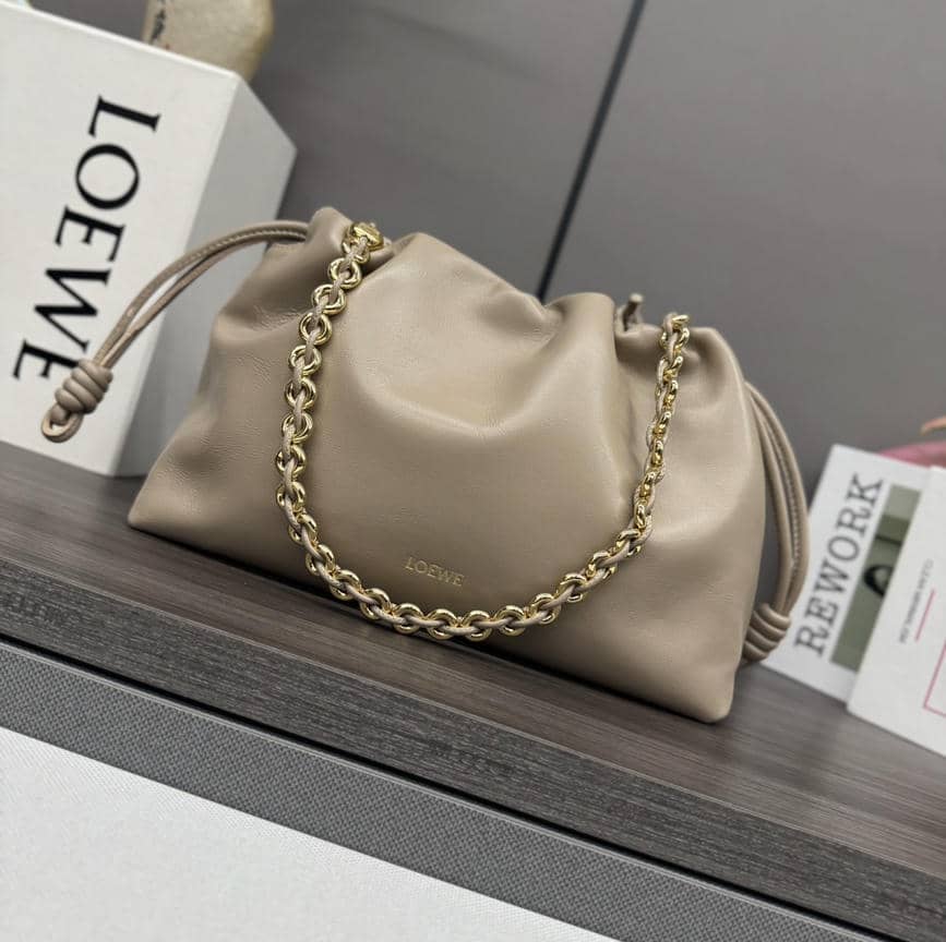 0029-Flamenco Metal Chain Lambskin (Snakeskin)
